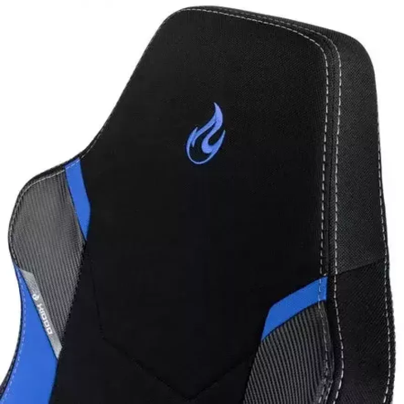 Nitro Concepts X1000 NC-X1000-BB cadeira gaming para PC, assento estofado, preto/azul (Galactic Blue)