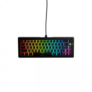 Teclado gaming mecânico GLORIOUS GMMK 3 65% com fio USB, QWERTY US, RGB, preto