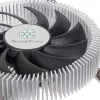 SilverStone SST-NT07-1700 cooler a ar para CPU de perfil baixo, 80 mm, 1500–3600 rpm, preto