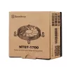 SilverStone SST-NT07-1700 cooler a ar para CPU de perfil baixo, 80 mm, 1500–3600 rpm, preto
