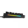 Glorious Gaming GMMK 3 PRO 75% Prebuilt Wired preto - US, com fio, USB, mecânico, QWERTY, RGB LED, preto