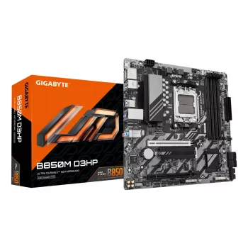 Placa-mãe GIGABYTE B850M D3HP, AMD B850, AM5, Micro ATX