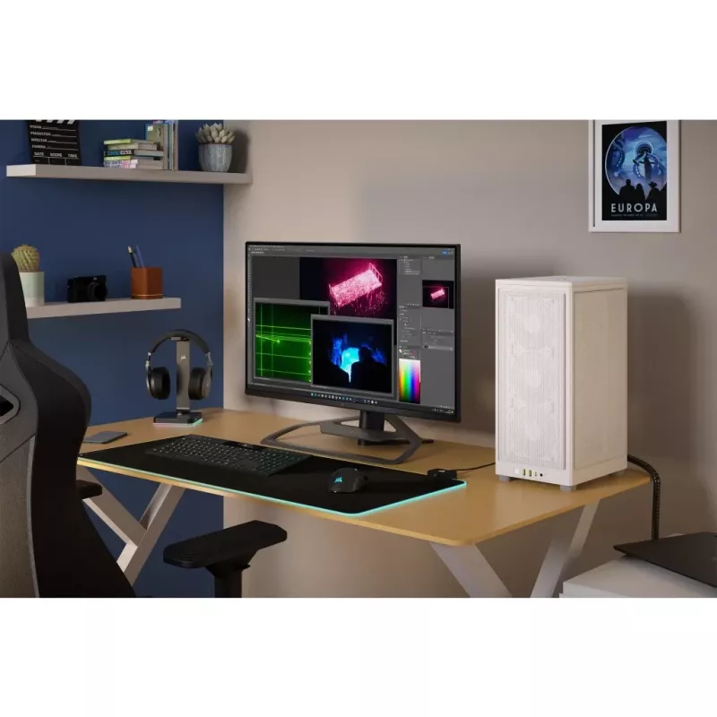 Caixa de PC Corsair 2000D AIRFLOW Small Form Factor branca
