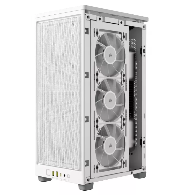 Caixa de PC Corsair 2000D AIRFLOW Small Form Factor branca