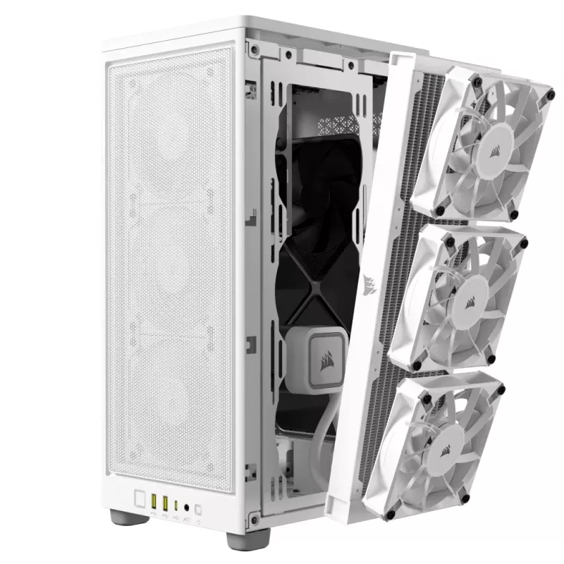 Caixa de PC Corsair 2000D AIRFLOW Small Form Factor branca