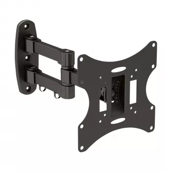 Suporte de parede InLine para TFT/LED/Plasma 58–107 cm (23–42 polegadas) inclinável/rotativo, VESA 100x100–200x200, máx. 30 kg, preto