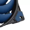 Ventoinha Akasa ALUCIA SC ventoinha para processador 14 cm preta azul rolamento deslizante hidrodinâmico