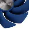 Ventoinha Akasa ALUCIA SC ventoinha para processador 14 cm preta azul rolamento deslizante hidrodinâmico