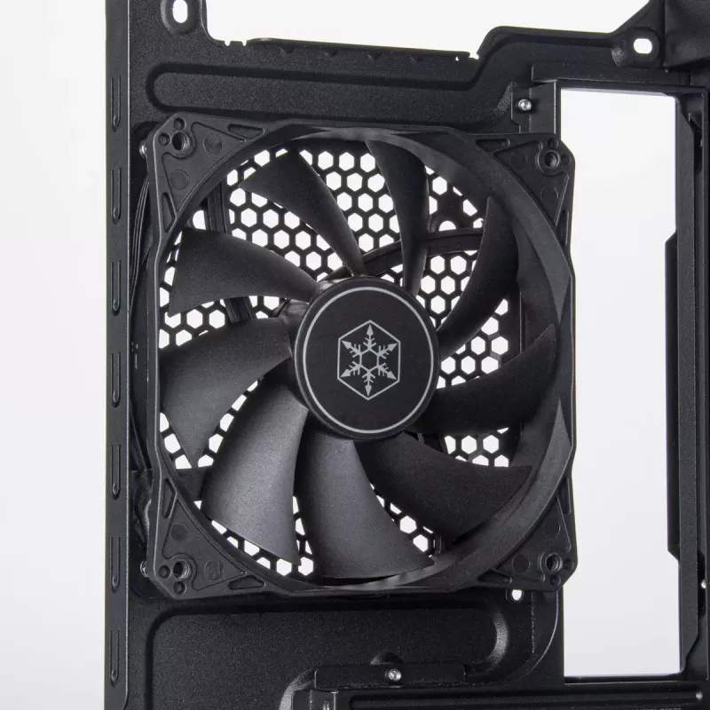Caixa de PC Silverstone FARA 311 Micro ATX, preta