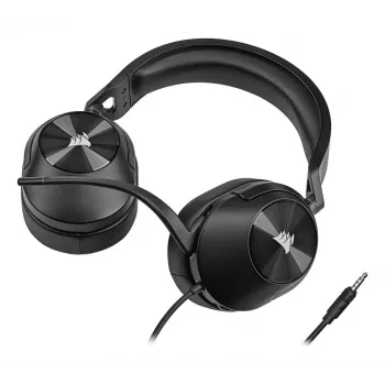 Headset para gaming CORSAIR Hs55 – 3,5 mm – estéreo – carbono