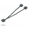 Cabo divisor LED RGB endereçável Akasa AK-CBLD08-12BK