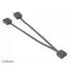 Cabo divisor LED RGB endereçável Akasa AK-CBLD08-12BK