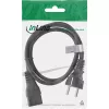 Cabo de alimentação InLine 16A CEE 7/7 reto / IEC320/C19 2m