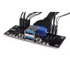 Alphacool ES painel E/S frontal com USB 3.0 e conjunto de cabos para caixas de servidor (25057)