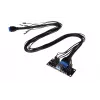 Alphacool ES painel E/S frontal com USB 3.0 e conjunto de cabos para caixas de servidor (25057)