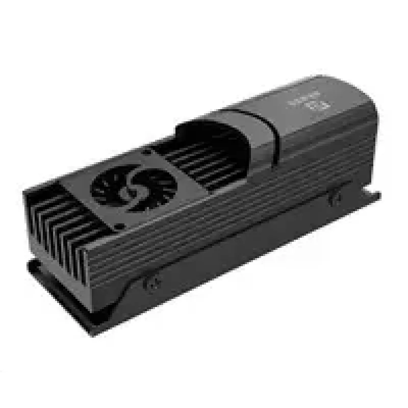 Dissipador para SSD M.2 Akasa Gecko Pro LX A-M2HS04-BK — dissipador de alumínio para unidades M.2 de um lado