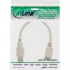 Cabo adaptador USB USB Type-A macho / PS/2 fêmea InLine 33102