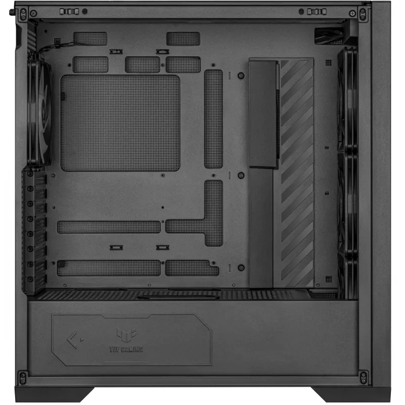 ASUS TUF Gaming GT302 ARGB 90DC00I0-B19000 caixa de PC Midi Tower, E-ATX, vidro temperado, 4 ventoinhas ARGB de 120 mm, preta