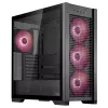 ASUS TUF Gaming GT302 ARGB 90DC00I0-B19000 caixa de PC Midi Tower, E-ATX, vidro temperado, 4 ventoinhas ARGB de 120 mm, preta