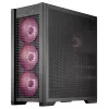 ASUS TUF Gaming GT302 ARGB 90DC00I0-B19000 caixa de PC Midi Tower, E-ATX, vidro temperado, 4 ventoinhas ARGB de 120 mm, preta
