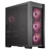 ASUS TUF Gaming GT302 ARGB 90DC00I0-B19000 caixa de PC Midi Tower, E-ATX, vidro temperado, 4 ventoinhas ARGB de 120 mm, preta