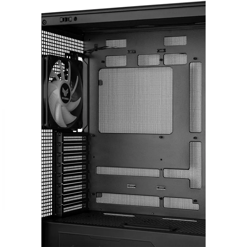 ASUS TUF Gaming GT302 ARGB 90DC00I0-B19000 caixa de PC Midi Tower, E-ATX, vidro temperado, 4 ventoinhas ARGB de 120 mm, preta