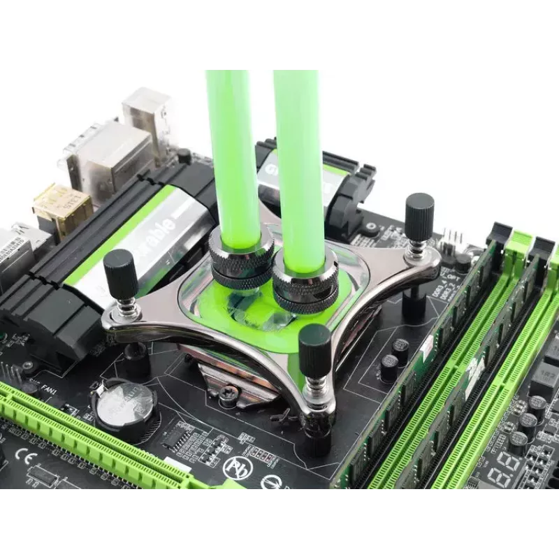 Refrigerante XSPC EC6 — refrigeração líquida verde para PC para sistemas de refrigeração líquida
