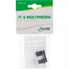 InLine adaptador de alimentação interno 180° ATX 6-Pin ficha conector fêmea preto 26636E