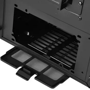 Caixa de PC Silverstone SST-KL07B-E tower preta
