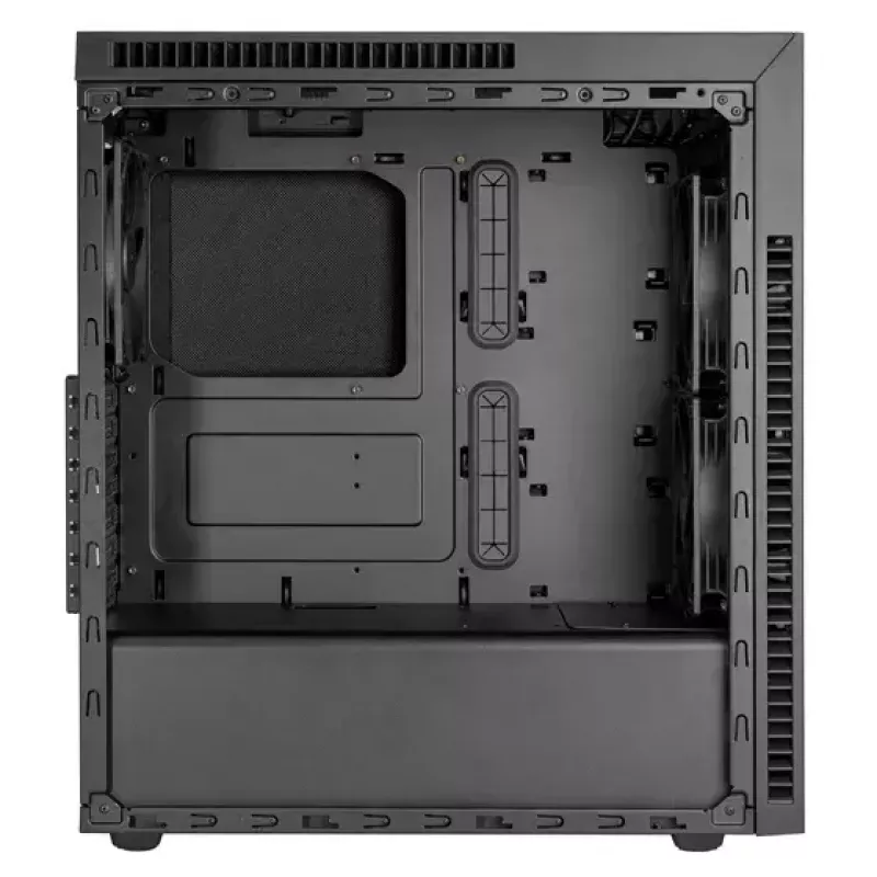Caixa de PC Silverstone SST-KL07B-E tower preta