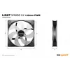 Ventoinha de caixa be quiet! LIGHT WINGS LX 140mm PWM 14 cm Preto 1 unid.