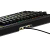 Teclado mecânico Gaming GLORIOUS GMMK 3 PRO HE 75%, com fios, USB, QWERTY, RGB, Preto