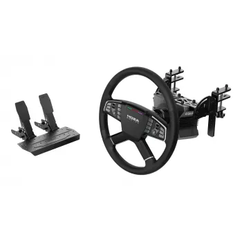 Moza Racing MOZA Trucking Bundle, Volante de corrida, Preto, American Truck Simulator Euro Truck Simulator 2, CE, 470 mm, 310 mm