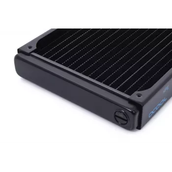 Radiador Alphacool 14470 latão cobre aço preto 144 mm x 173,5 mm x 30 mm