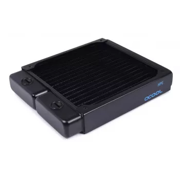 Radiador Alphacool 14470 latão cobre aço preto 144 mm x 173,5 mm x 30 mm