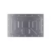 Bloco de água + backplate Alphacool Eisblock Aurora acrílico alumínio cobre transparente
