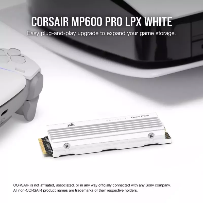 Disco SSD Corsair 2 TB M.2 PCI Express 4.0 MP600 PRO LPX