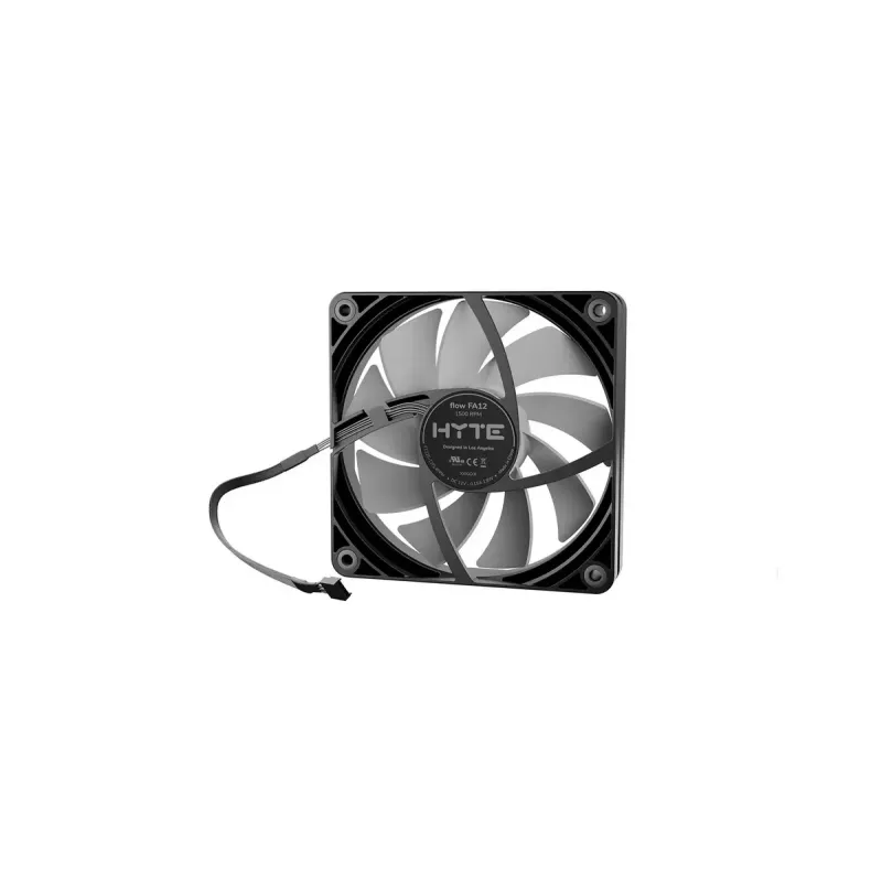 Ventoinha HYTE FA12 para processador 12 cm preto cinzento