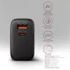 Carregador Axagon ACU-PQ45 QC 3.0 4.0 AFC FCP PPS PD 45W preto