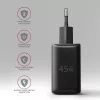 Carregador Axagon ACU-PQ45 QC 3.0 4.0 AFC FCP PPS PD 45W preto