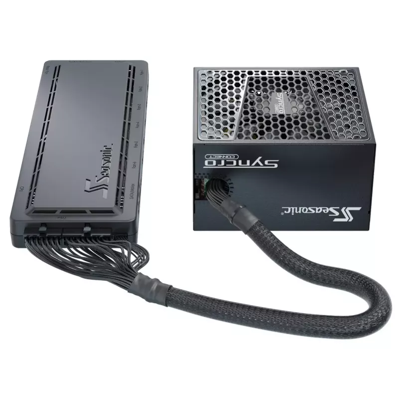 Caixa de PC Seasonic SYNCRO Q704 Midi Tower preto