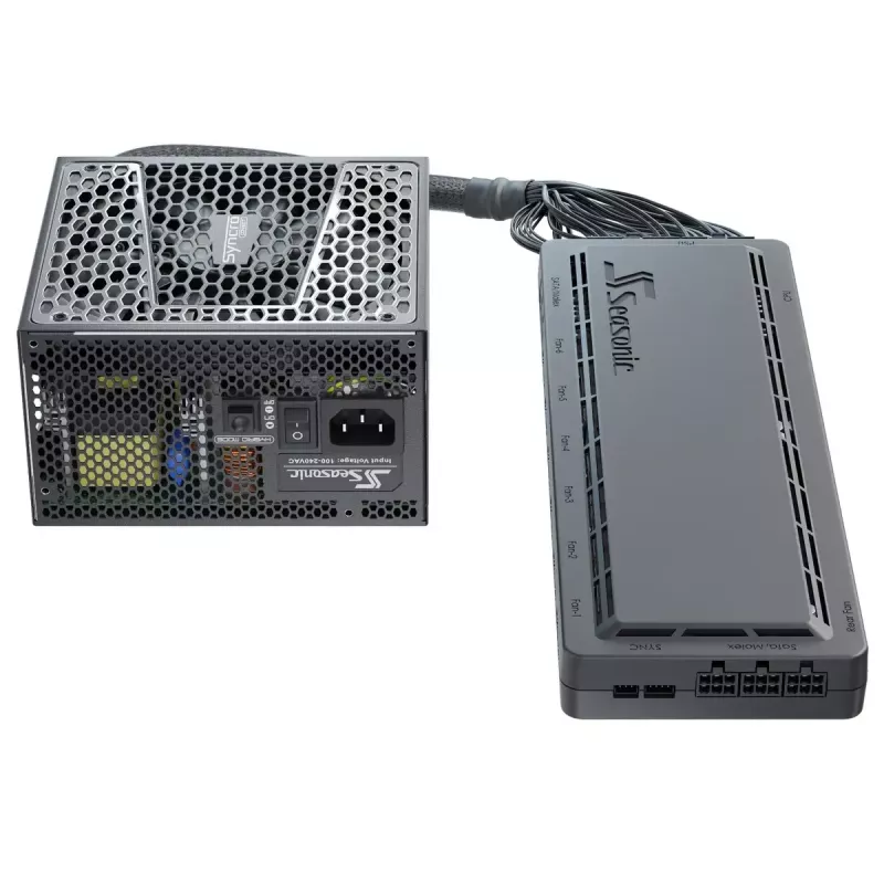 Caixa de PC Seasonic SYNCRO Q704 Midi Tower preto
