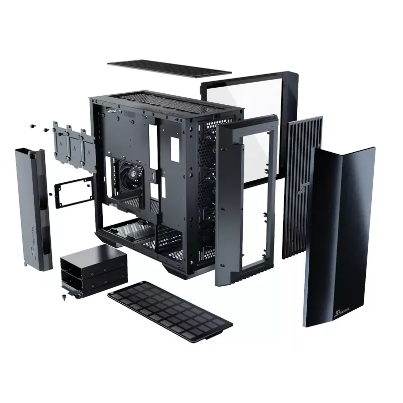 Caixa de PC Seasonic SYNCRO Q704 Midi Tower preto