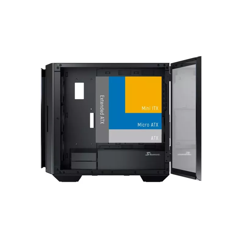 Caixa de PC Seasonic SYNCRO Q704 Midi Tower preto