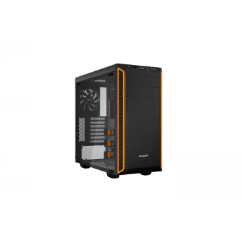 be quiet Pure Base 600 Window Midi Tower preto, laranja
