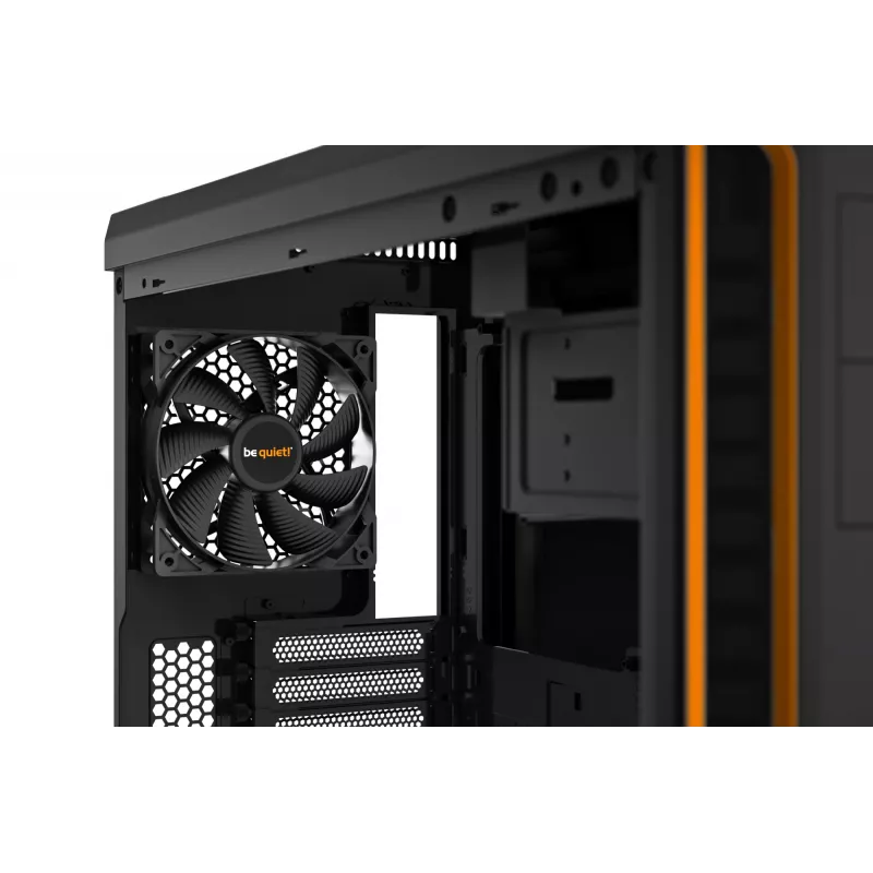 be quiet Pure Base 600 Window Midi Tower preto, laranja