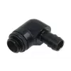 Racor Alphacool 17136 latão preto 35 mm de largura 17 mm de profundidade 29 mm de altura
