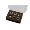 Anel de compressão EK Water Blocks alumínio dourado 6 unidades