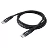 Cabo USB Akasa AK-CBUB54-10BK 1 m USB-C preto