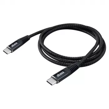 Cabo USB Akasa AK-CBUB54-10BK 1 m USB-C preto